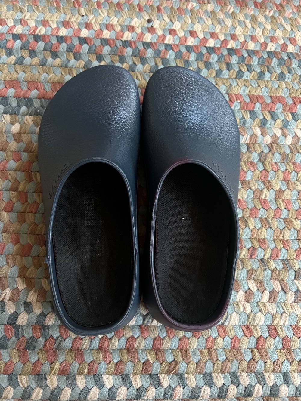 Navy Super Birki Birkenstock Clogs